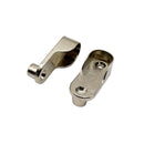 Kastroededrager Nikkel 2 Stuks Kledingroede 44x18x7.5 mm