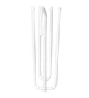 Plooihaken 4 Poot Longneck Gordijnhaken Schelphaken Wit