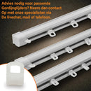 Gordijnrunners Kunststof 5 mm 10 Stuks