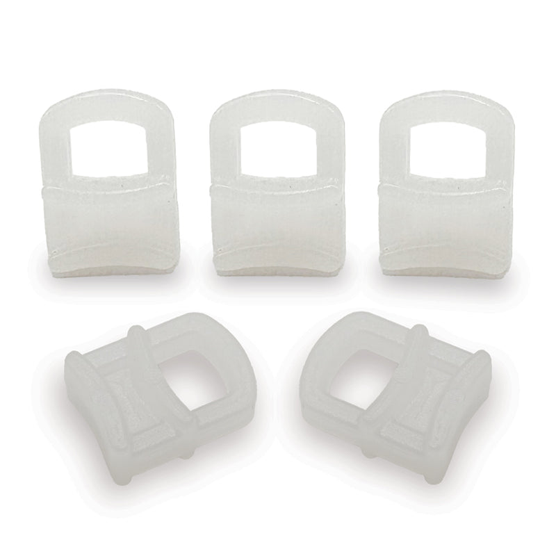 Gordijnrunners Kunststof 5 mm 10 Stuks