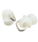 Gordijnrunners Wit 4 mm 10 Stuks