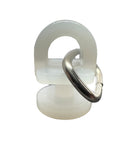 Gordijnrunners Wit 4 mm 10 Stuks