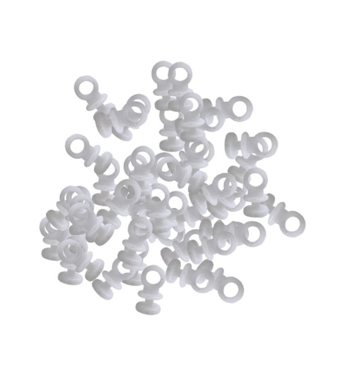 Gardinia Gordijnhaken, plooihaken, transparant, voor 25 mm, kunststof Gardinia Gordijnhaken, plooihaken, transparant, voor 25 mm, kunststof