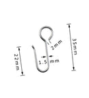 Inschuif Kuifhaken Gordijnhaken Schelphaken Profielkuifhaken 10 Stuks