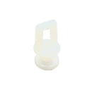 Gordijnrunners Gordijnhaken Gordijn Glijders Kunststof Wit 10 Stuks