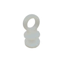 Gordijnrunners Gordijnhaken Gordijn Glijders Kunststof Wit 10 Stuks