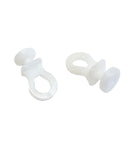 Gordijnrunners Gordijnglijders Gordijnhaken Gordijn Glijders Kunststof Wit 10 Stuks