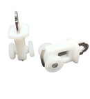 Gordijnrunners U-Rail Wit Gordijnhaken 10 Stuks