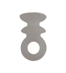 Gordijnrunners Gordijnhaken Gordijn Glijders Kunststof Wit 10 Stuks