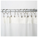 Gordijnclips Zilver Gordijnhaken 10 stuks