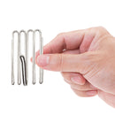 Plooihaken Vlinderplooi Rimpelbandhaak Driedubbele Plooi