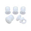 Gordijnrunners Kunststof 11 mm 10 Stuks