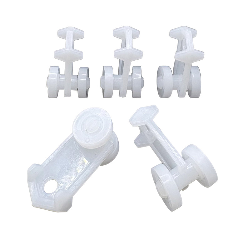 Gordijnrunners Kunststof 8.5 mm 10 Stuks