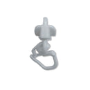 Gordijnhaken met Gordijnrunners Wit