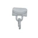 Gordijnhaken met Gordijnrunners Wit