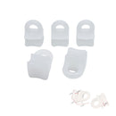 Gordijnrunners Kunststof 5,2 mm 10 Stuks