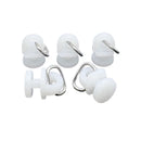 Gordijnrunners Wit 4 mm 10 Stuks