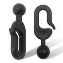 Gordijnrail Glijhaken Kunststof Gordijnhaken Zwart