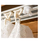 Eindstop voor Gordijnrails 10 Stuks Gordijnrail Stopper