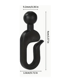 Gordijnrail Glijhaken Kunststof Gordijnhaken Zwart