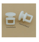 Gordijnrunners Kunststof 11 mm 10 Stuks