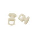 Gordijnrunners Kunststof 11 mm 10 Stuks