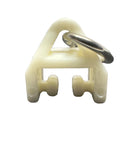 Gordijnrunners T-Rails RVS 10 Stuks